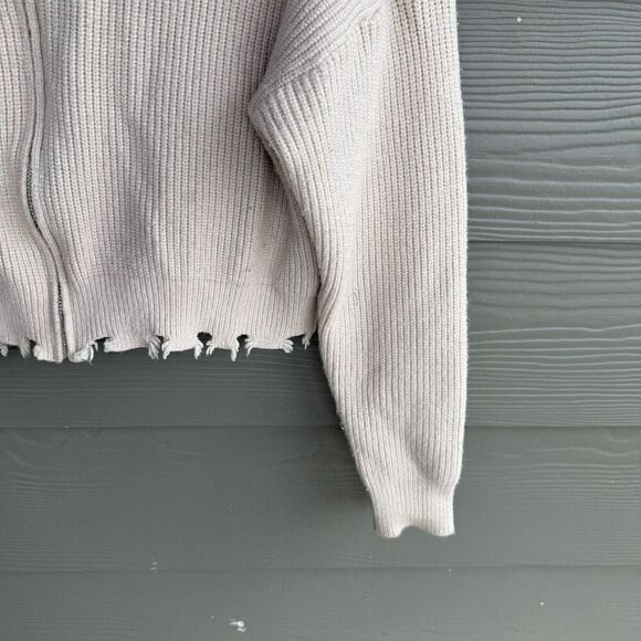 Superdown Revolve Alina distressed hip hoodie - Picture 4 of 6